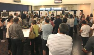 A community meeting at Pitt Town about the NBN rollout