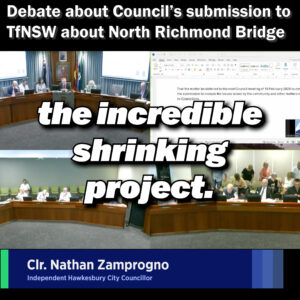 The Incredible Shrinking North Richmond Bridge Program