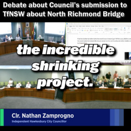 The Incredible Shrinking North Richmond Bridge Program