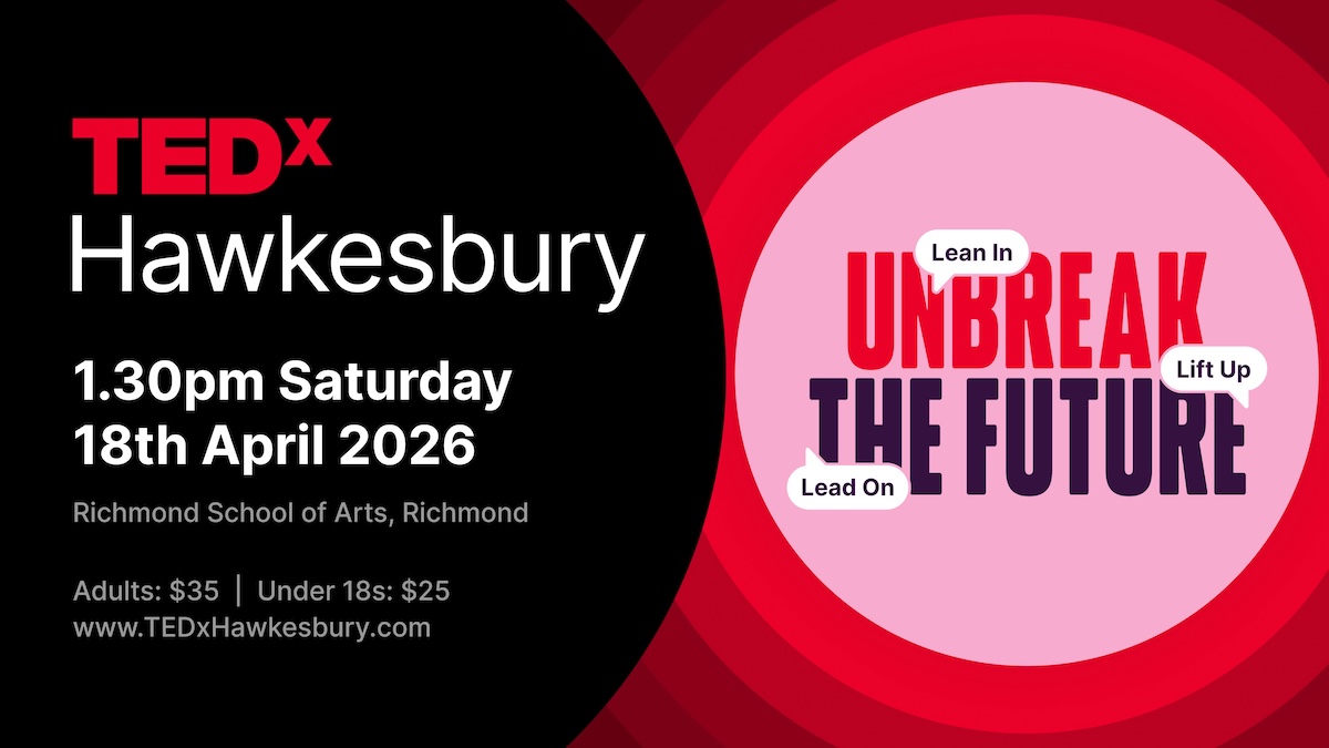 Announcing TEDx Hawkesbury